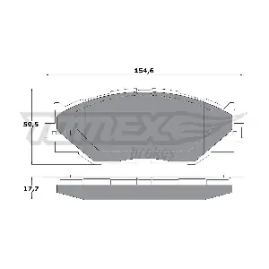 TOMEX Brakes TX 17-62
