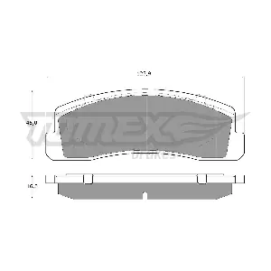 TOMEX Brakes TX 12-16