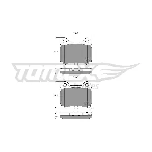 TOMEX Brakes TX 18-72