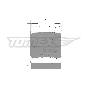 TOMEX Brakes TX 12-73
