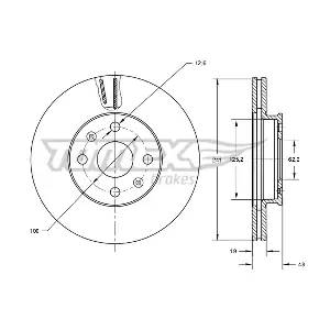 TOMEX Brakes TX 72-15