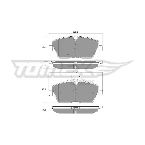 TOMEX Brakes TX 14-33