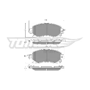 TOMEX Brakes TX1612