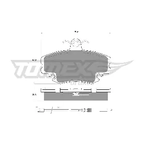 TOMEX Brakes TX 11-78