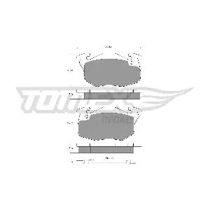 TOMEX Brakes TX10342