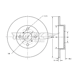 TX 72-29 TOMEX Brakes