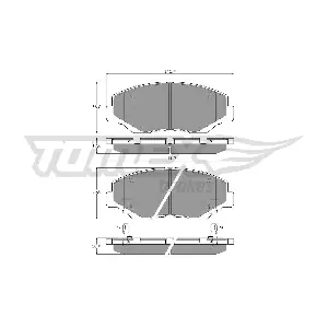 TOMEX Brakes TX1558