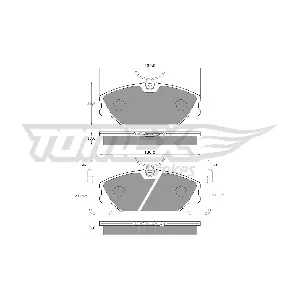 TOMEX Brakes TX 10-77