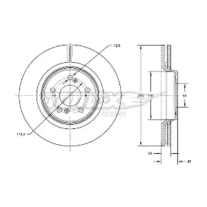TOMEX Brakes TX 73-07