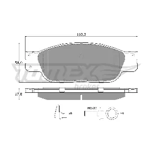 TOMEX Brakes TX 16-92