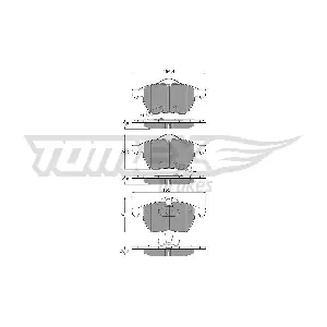 TOMEX Brakes TX 13-57