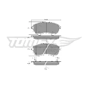 TX1565 TOMEX Brakes
