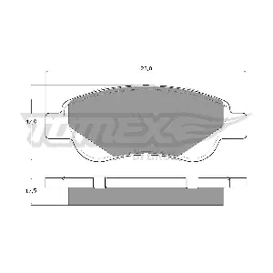 TOMEX Brakes TX 14-37