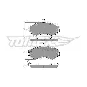 TOMEX Brakes TX 14-93