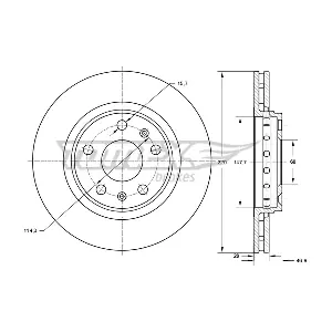 TX 73-53 TOMEX Brakes