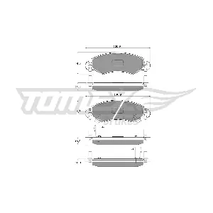 TOMEX Brakes TX 12-96