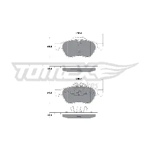 TOMEX Brakes TX 13-51