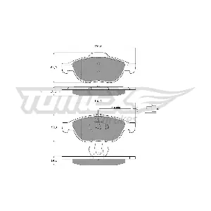 TOMEX Brakes TX 12-69