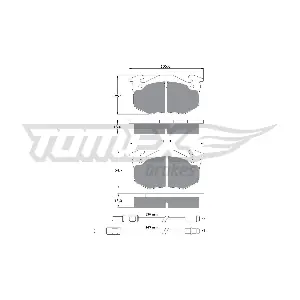 TOMEX Brakes TX 10-511