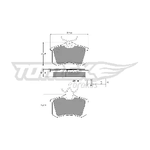 TOMEX Brakes TX 10-782