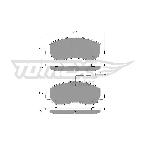 TOMEX Brakes TX1640