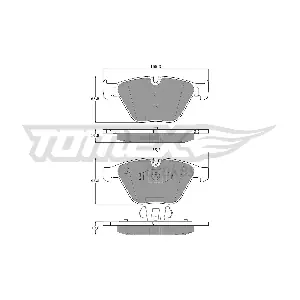 TOMEX Brakes TX13251