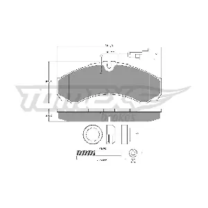 TOMEX Brakes TX 11-112