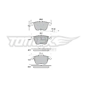 TOMEX Brakes TX 17-12