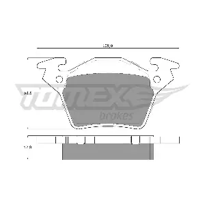 TOMEX Brakes TX1289