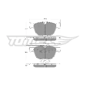TOMEX Brakes TX 16-68
