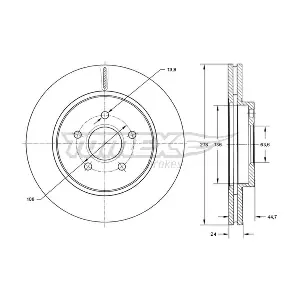 TOMEX Brakes TX 72-27