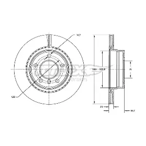 TX 72-72 TOMEX Brakes