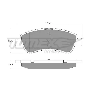TOMEX Brakes TX 13-27