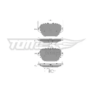 TOMEX Brakes TX 60-33