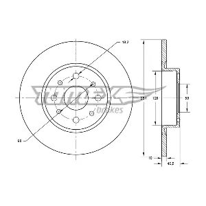 TOMEX Brakes TX 73-75