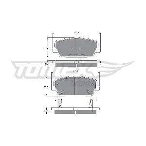 TX 17-45 TOMEX Brakes