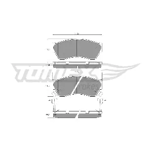 TOMEX Brakes TX 11-08