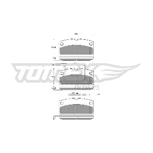 TOMEX Brakes TX 18-82