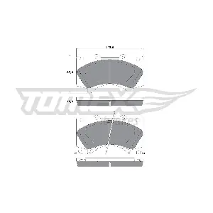 TOMEX Brakes TX 17-77