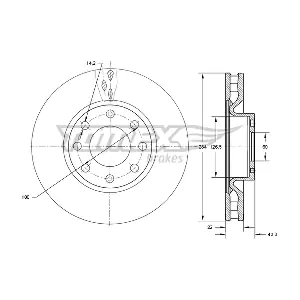 TOMEX Brakes TX 73-76