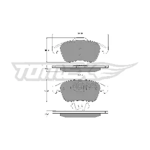 TOMEX Brakes TX1665