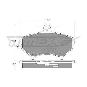 TOMEX Brakes TX 13-94