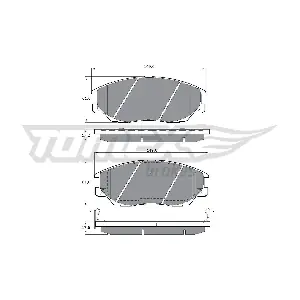 TOMEX Brakes TX 17-09