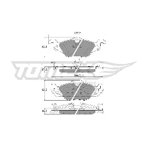 TOMEX Brakes TX 12-21