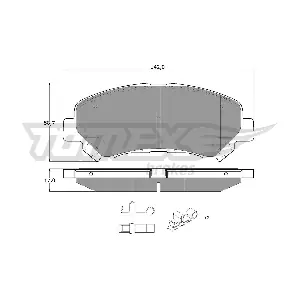 TOMEX Brakes TX 15-97