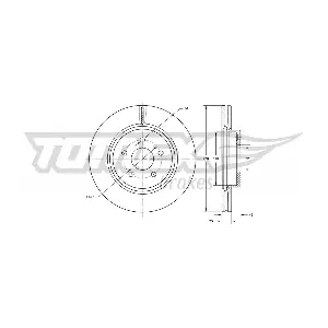 TOMEX Brakes TX 73-18
