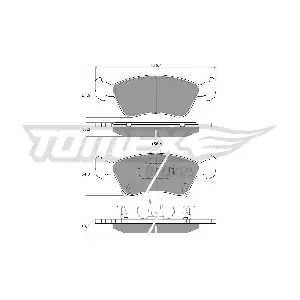 TOMEX Brakes TX1224