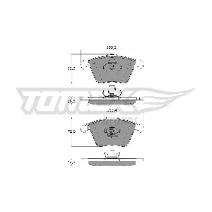 TOMEX Brakes TX 15-26