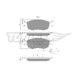 TX 11-34 TOMEX Brakes