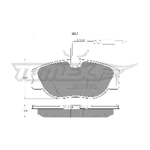 TOMEX Brakes TX 12-442